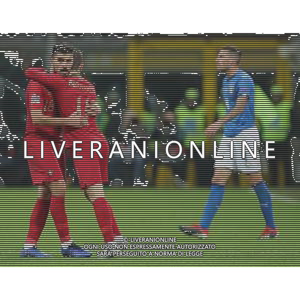 UEFA Nations League A Group 3 Milano - 17.11.2018 Italia-Portogallo Nella Foto:i giocatori del portogallo festeggiano /Ph.Vitez-Ag. Aldo Liverani