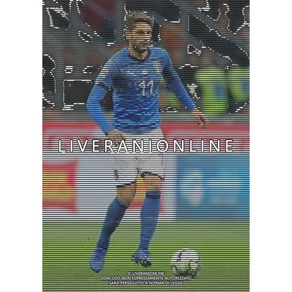 UEFA Nations League A Group 3 Milano - 17.11.2018 Italia-Portogallo Nella Foto:Domenico Berardi /Ph.Vitez-Ag. Aldo Liverani