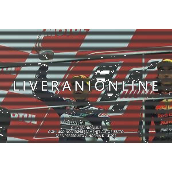 VALENCIA, MOTO3, PODIO, 18-11-2018, GRAN PREMIO DELLA COMUNITA\' VALENCIANA. NELLA FOTO: JORGE MARTIN ©IEMMI / AGENZIA ALDO LIVERANI SAS