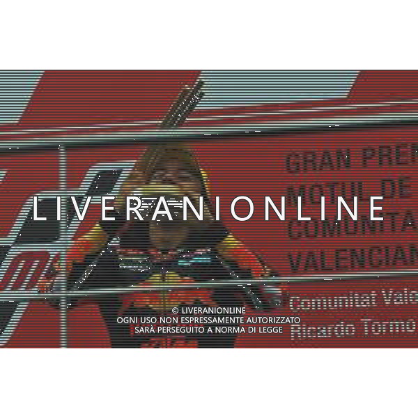 VALENCIA, MOTO3, PODIO, 18-11-2018, GRAN PREMIO DELLA COMUNITA\' VALENCIANA. NELLA FOTO: CAN ONCU ©IEMMI / AGENZIA ALDO LIVERANI SAS