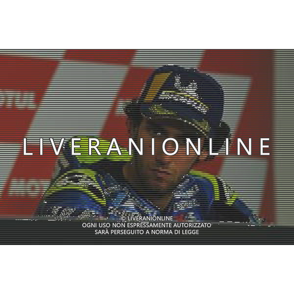 VALENCIA, MOTOGP,CONFERENZA POST GARA, 18-11-2018, GRAN PREMIO DELLA COMUNITA\' VALENCIANA. NELLA FOTO: ALEX RINS / AGENZIA ALDO LIVERANI SAS