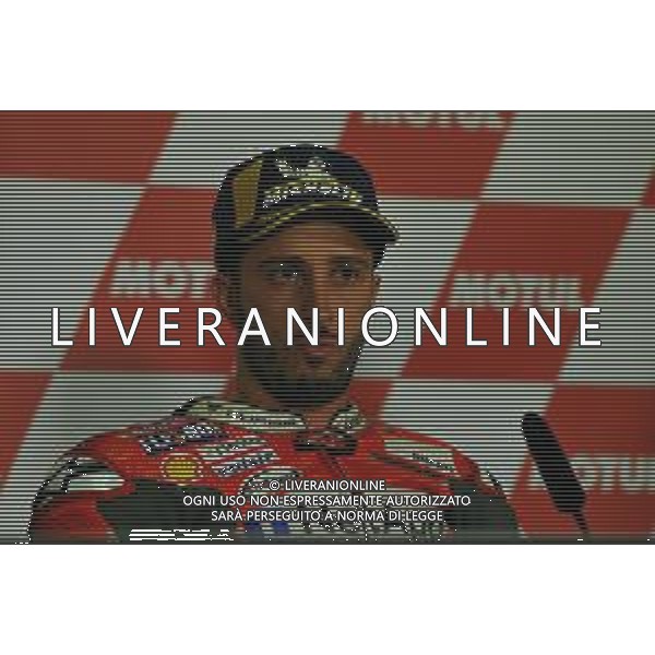 VALENCIA, MOTOGP,CONFERENZA POST GARA, 18-11-2018, GRAN PREMIO DELLA COMUNITA\' VALENCIANA. NELLA FOTO: ANDREA DOVIZIOSO / AGENZIA ALDO LIVERANI SAS