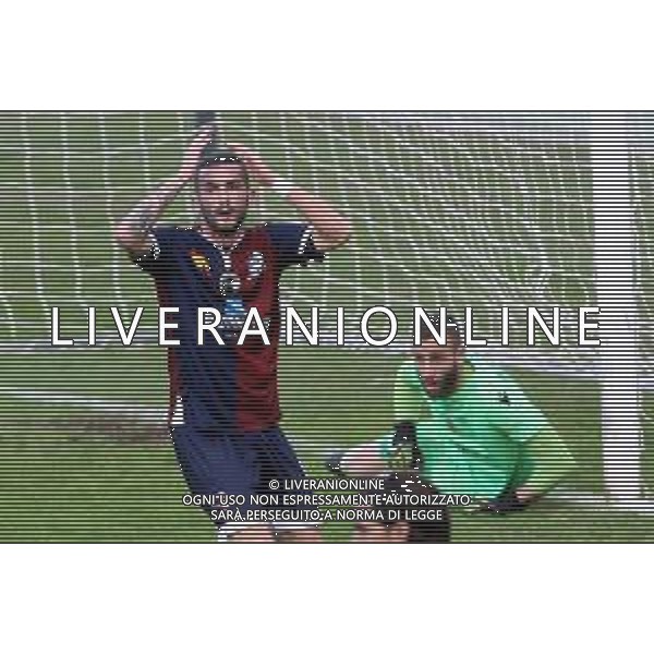 IMOLA 18 11 2018 IMOLESE CALCIO-TERNANA 0-O SERIE C NELLA FOTO ERIC LANINI DISPERATO DOPO GOL SBAGLIATO ©SANNA / AGENZIA ALDO LIVERANI SAS
