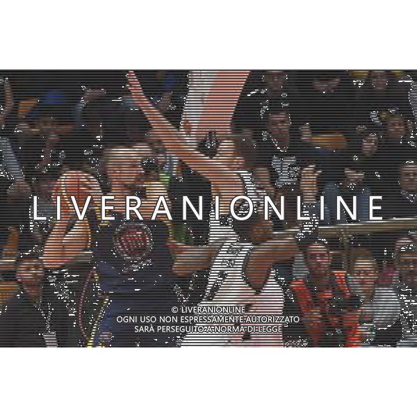 Virtus Segafredo BOLOGNA - Fiat TORINO BASKET Settima giornata del campionato di Serie A1 PalaDozza Bologna 18.11.2018 NELLA FOTO Marco Cusin ©OPTIMAFOTO / AGENZIA ALDO LIVERANI SAS