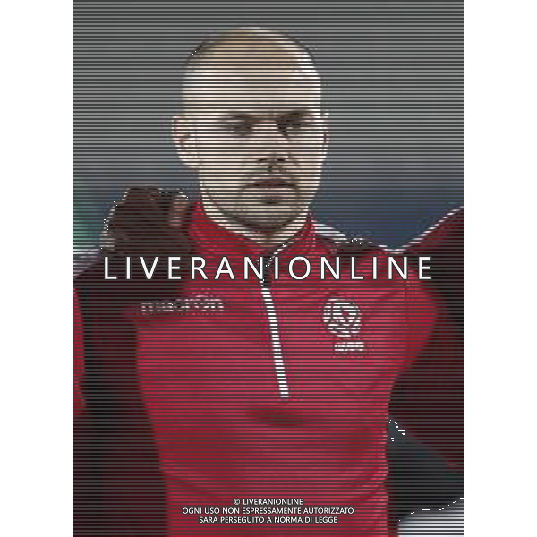 UEFA Nations League D gruppo 2 San Marino - Bielorussia 18/11/2018 nella foto: Sergei Chernik (Bielorussia - Belarus) ©Claudio Zamagni/Agenzi Aldo Liverani s.a.s. Sergei Chernik (Bielorussia - Belarus) during UEFA Nations League Group Stage D - group 2 between San Marino and Belarus at San Marino Olympic Stadium on November 18 2018 photo credit by Claudio Zamagni/Aldo Liverani Photo Agency / AGENZIA ALDO LIVERANI SAS