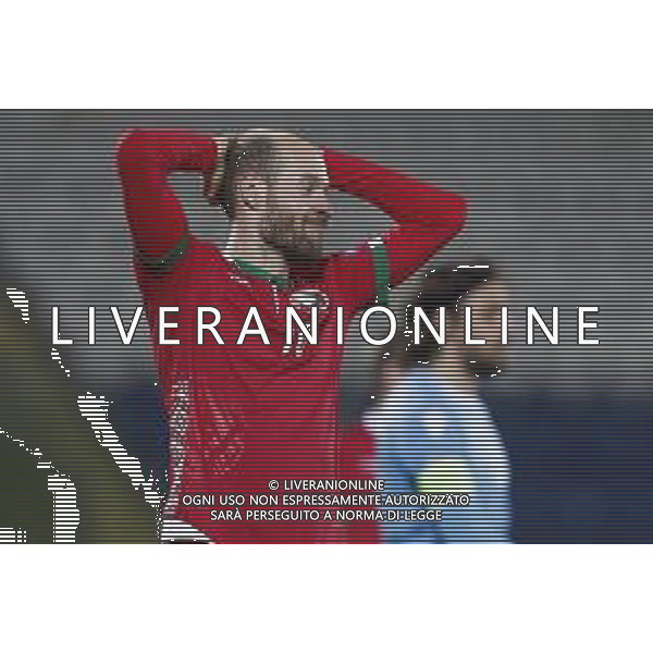 UEFA Nations League D gruppo 2 San Marino - Bielorussia 18/11/2018 nella foto: Ivan Maevski (Bielorussia - Belarus) ©Claudio Zamagni/Agenzi Aldo Liverani s.a.s. Ivan Maevski (Bielorussia - Belarus) during UEFA Nations League Group Stage D - group 2 between San Marino and Belarus at San Marino Olympic Stadium on November 18 2018 photo credit by Claudio Zamagni/Aldo Liverani Photo Agency / AGENZIA ALDO LIVERANI SAS