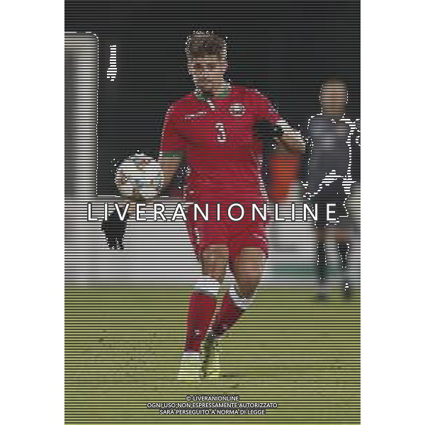 UEFA Nations League D gruppo 2 San Marino - Bielorussia 18/11/2018 nella foto: Aleksandr Martynovic (Bielorussia - Belarus) ©Claudio Zamagni/Agenzi Aldo Liverani s.a.s. Aleksandr Martynovic (Bielorussia - Belarus) during UEFA Nations League Group Stage D - group 2 between San Marino and Belarus at San Marino Olympic Stadium on November 18 2018 photo credit by Claudio Zamagni/Aldo Liverani Photo Agency / AGENZIA ALDO LIVERANI SAS
