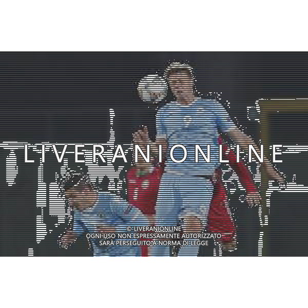 UEFA Nations League D gruppo 2 San Marino - Bielorussia 18/11/2018 nella foto: Nanni Nicola (San Marino) ©Claudio Zamagni/Agenzi Aldo Liverani s.a.s. Nanni Nicola (San Marino) during UEFA Nations League Group Stage D - group 2 between San Marino and Belarus at San Marino Olympic Stadium on November 18 2018 photo credit by Claudio Zamagni/Aldo Liverani Photo Agency / AGENZIA ALDO LIVERANI SAS