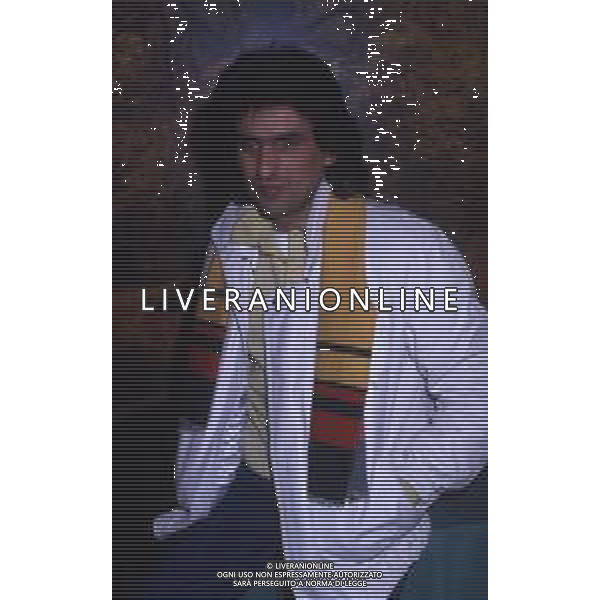 RETROSPETTIVA TOTO CUTUGNO CANTANTE NELLA FOTO TOTO CUTUGNO AG ALDO LIVERANI SAS