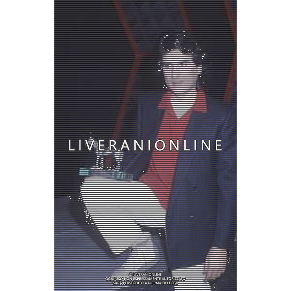 RETROSPETTIVA TOTO CUTUGNO CANTANTE NELLA FOTO TOTO CUTUGNO AG ALDO LIVERANI SAS