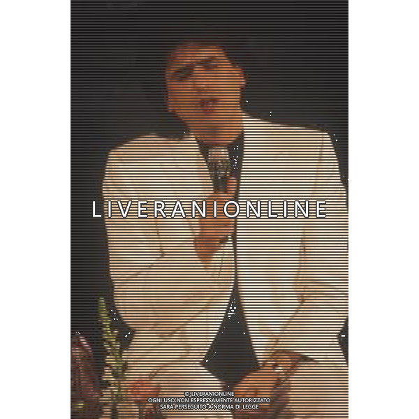 RETROSPETTIVA TOTO CUTUGNO CANTANTE NELLA FOTO TOTO CUTUGNO AG ALDO LIVERANI SAS
