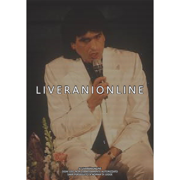 RETROSPETTIVA TOTO CUTUGNO CANTANTE NELLA FOTO TOTO CUTUGNO AG ALDO LIVERANI SAS