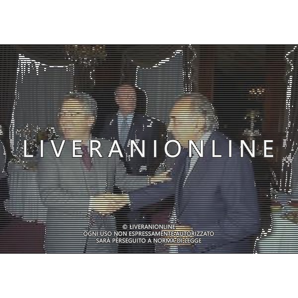 08-01-1996 MILANO-FIFA WORLD PLAYER TEATRO NAZIONALE NELLA FOTO ANTONIO MATARRESE E CORRADO FERLAINO AG ALDO LIVERANI SAS