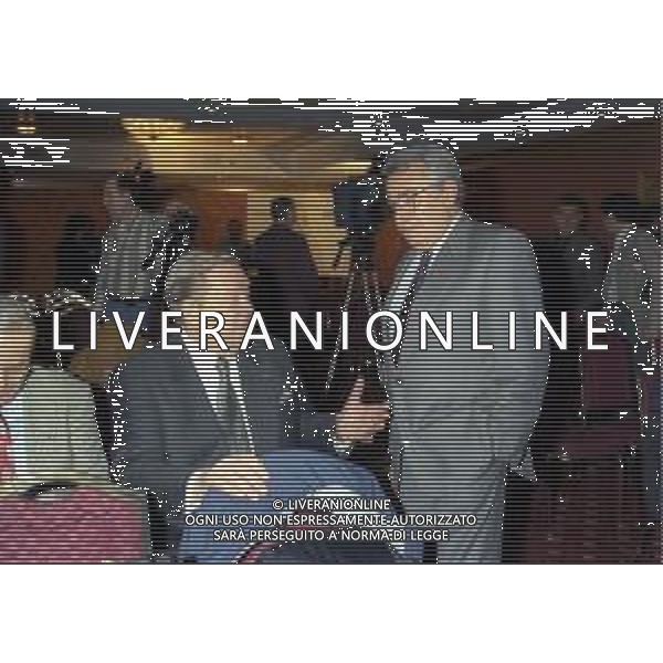 08-01-1996 MILANO-FIFA WORLD PLAYER TEATRO NAZIONALE NELLA FOTO LENNART JOHANSSON E CANDIDO CANNAVO\' AG ALDO LIVERANI SAS