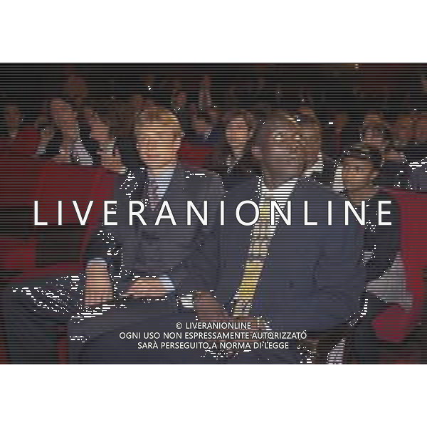 08-01-1996 MILANO-FIFA WORLD PLAYER TEATRO NAZIONALE NELLA FOTO JURGHEN KLINSMANN E GEORGE WEAH AG ALDO LIVERANI SAS