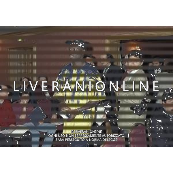 08-01-1996 MILANO-FIFA WORLD PLAYER TEATRO NAZIONALE NELLA FOTO GEORGE WEAH AG ALDO LIVERANI SAS