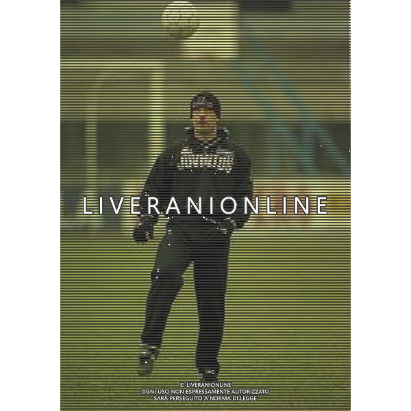 1995-1996 ALLENAMENTO JUVENTUS CALCIO NELLA FOTO GIANLUCA VIALLI AG ALDO LIVERANI SAS