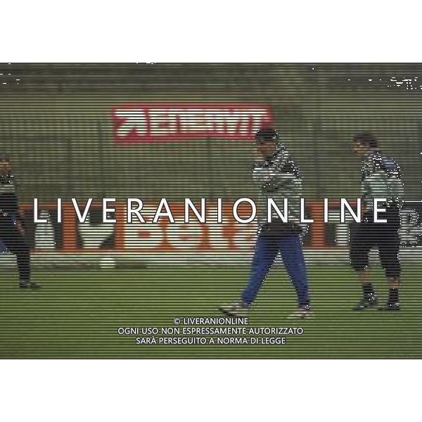 1995-1996 ALLENAMENTO JUVENTUS CALCIO NELLA FOTO MARCELLO LIPPI ALLENATORE JUVENTUS AG ALDO LIVERANI SAS