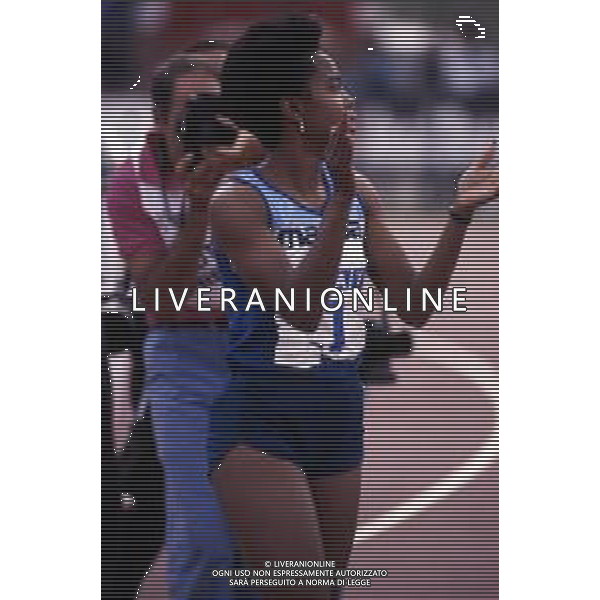 RETROSPETTIVA EVELYN ASHFORD ATLETA NELLA FOTO EVELYN ASHFORD AG ALDO LIVERANI SAS