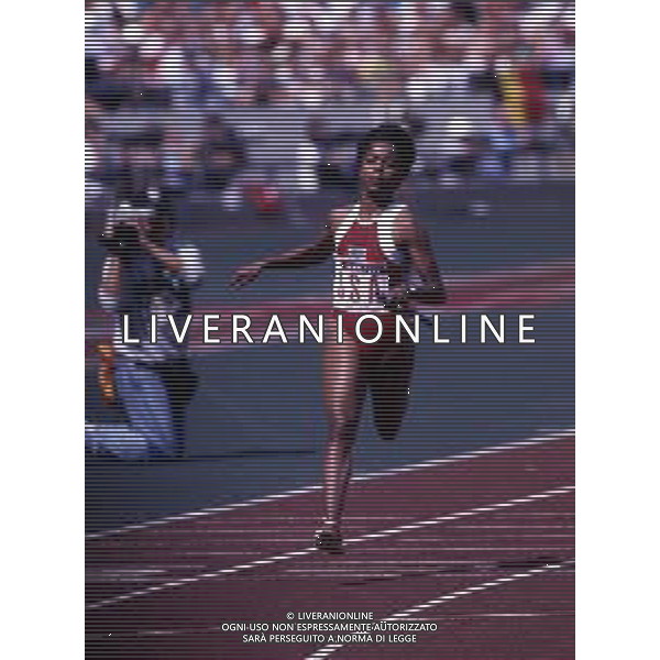 RETROSPETTIVA EVELYN ASHFORD ATLETA NELLA FOTO EVELYN ASHFORD AG ALDO LIVERANI SAS