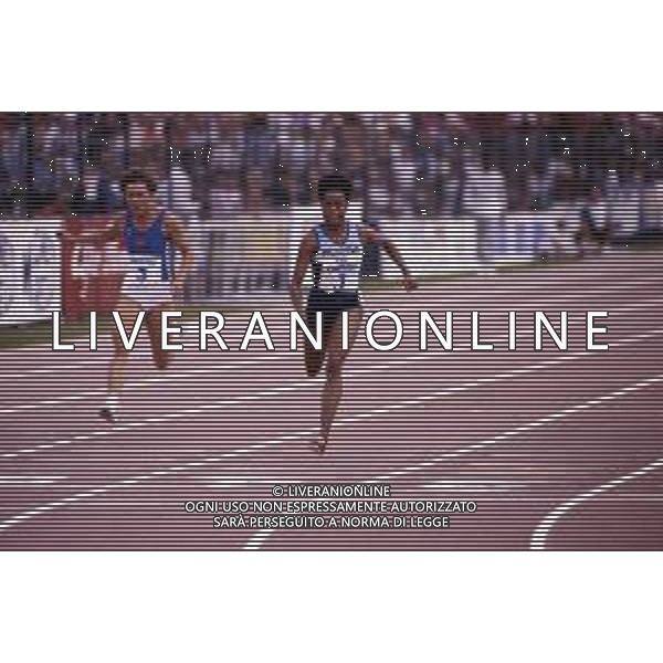 RETROSPETTIVA EVELYN ASHFORD ATLETA NELLA FOTO EVELYN ASHFORD AG ALDO LIVERANI SAS