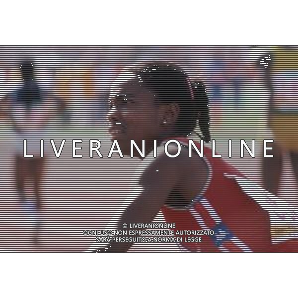RETROSPETTIVA EVELYN ASHFORD ATLETA NELLA FOTO EVELYN ASHFORD AG ALDO LIVERANI SAS
