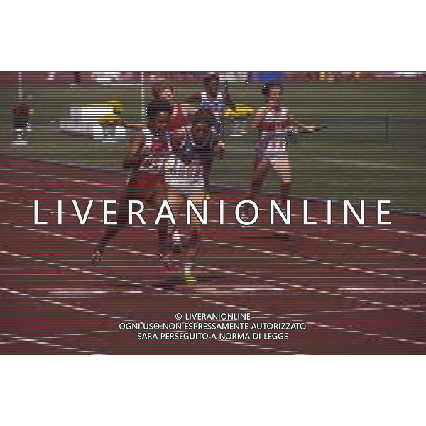 RETROSPETTIVA EVELYN ASHFORD ATLETA NELLA FOTO EVELYN ASHFORD AG ALDO LIVERANI SAS