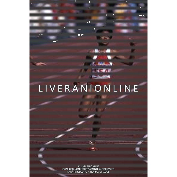 RETROSPETTIVA EVELYN ASHFORD ATLETA NELLA FOTO EVELYN ASHFORD AG ALDO LIVERANI SAS