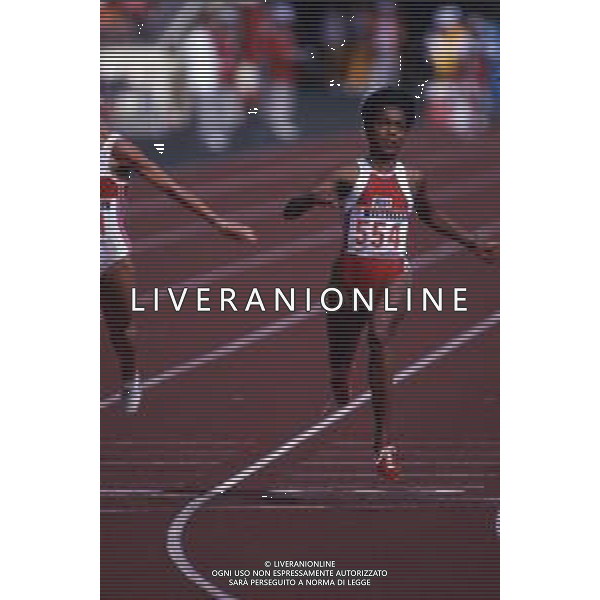 RETROSPETTIVA EVELYN ASHFORD ATLETA NELLA FOTO EVELYN ASHFORD AG ALDO LIVERANI SAS