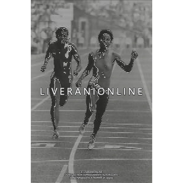 RETROSPETTIVA EVELYN ASHFORD ATLETA NELLA FOTO EVELYN ASHFORD AG ALDO LIVERANI SAS