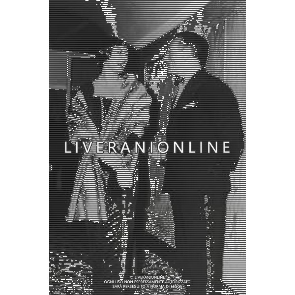 RETROSPETTIVA EDUARDO DE FILIPPO ATTORE REGISTA E SCENEGGIATORE NELLA FOTO EDUARDO DE FILIPPO CON LA MOGLIE THEA PRANDI AG ALDO LIVERANI SAS