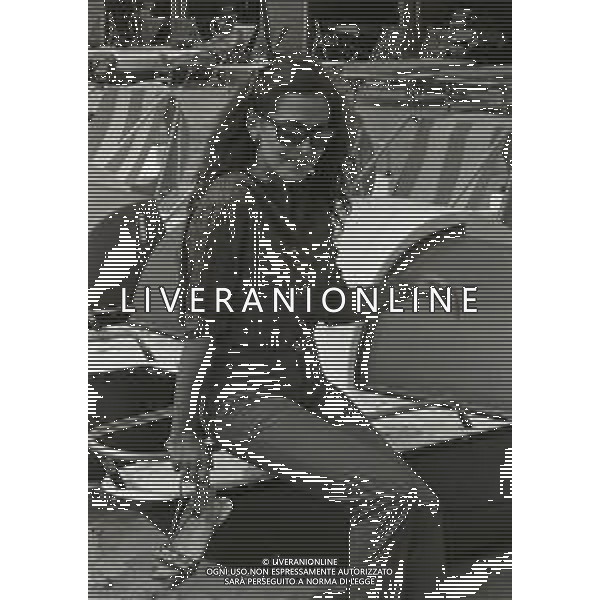 1982 VENEZIA FESTIVAL DEL CINEMA NELLA FOTO BARBARA D\'URSO AG ALDO LIVERANI SAS