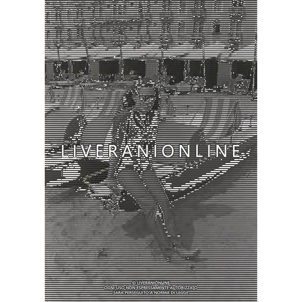1982 VENEZIA FESTIVAL DEL CINEMA NELLA FOTO BARBARA D\'URSO AG ALDO LIVERANI SAS