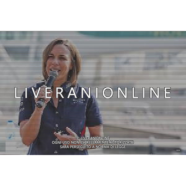 Claire Williams (GBR) Williams Deputy Team Principal. 22.11.2018. Formula 1 World Championship, Rd 21, Abu Dhabi Grand Prix, Yas Marina Circuit, Abu Dhabi, Preparation Day. AG ALDO LIVERANI SAS-ONLY ITALY
