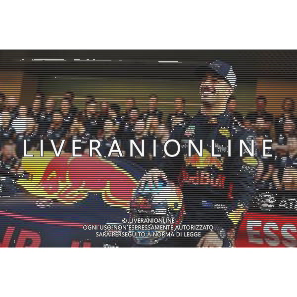 Daniel Ricciardo (AUS) Red Bull Racing at a team photograph. 22.11.2018. Formula 1 World Championship, Rd 21, Abu Dhabi Grand Prix, Yas Marina Circuit, Abu Dhabi, Preparation Day. AG ALDO LIVERANI SAS-ONLY ITALY