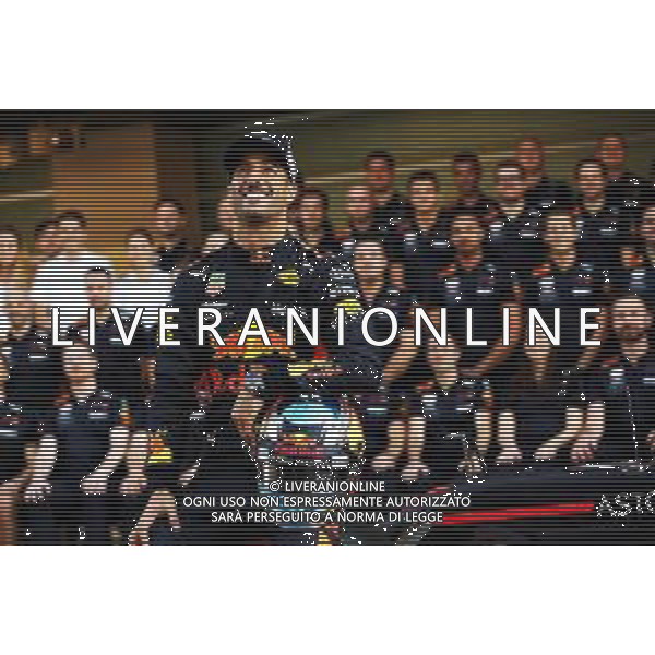 Daniel Ricciardo (AUS) Red Bull Racing at a team photograph. 22.11.2018. Formula 1 World Championship, Rd 21, Abu Dhabi Grand Prix, Yas Marina Circuit, Abu Dhabi, Preparation Day. AG ALDO LIVERANI SAS-ONLY ITALY