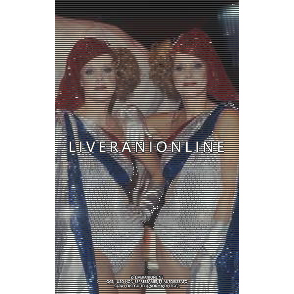 Le Gemelle Alice e Ellen Kessler, ballerine e cantanti tedesche - RETROSPETTIVA nella foto nel 1983 \'Al paradise\' ©ARCHIVIO / AGENZIA ALDO LIVERANI SAS