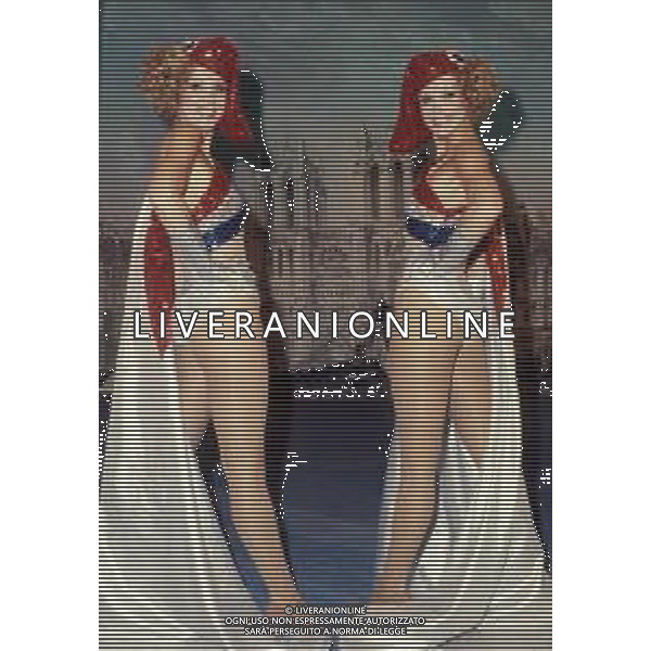 Le Gemelle Alice e Ellen Kessler, ballerine e cantanti tedesche - RETROSPETTIVA nella foto nel 1983 \'Al paradise\' ©ARCHIVIO / AGENZIA ALDO LIVERANI SAS