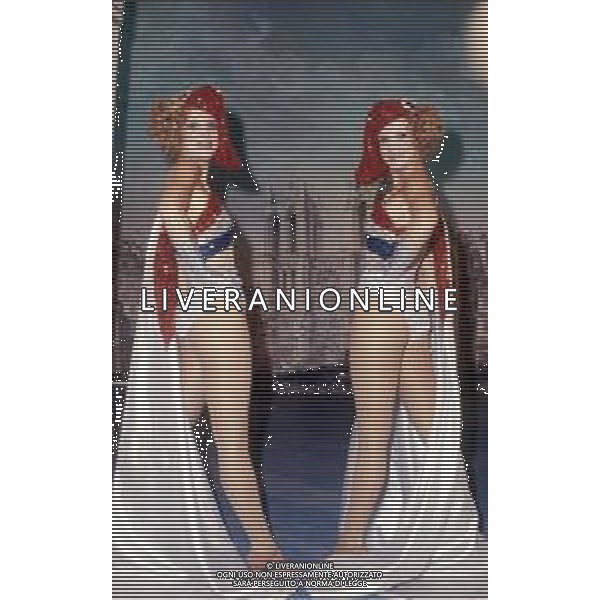 Le Gemelle Alice e Ellen Kessler, ballerine e cantanti tedesche - RETROSPETTIVA nella foto nel 1983 \'Al paradise\' ©ARCHIVIO / AGENZIA ALDO LIVERANI SAS