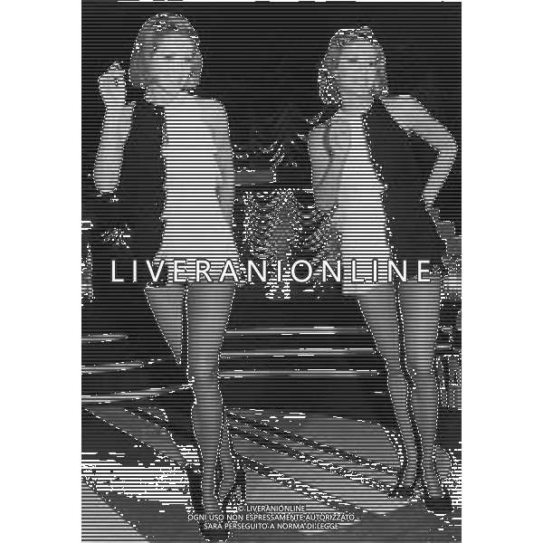 Le Gemelle Alice e Ellen Kessler, ballerine e cantanti tedesche - RETROSPETTIVA ©ARCHIVIO / AGENZIA ALDO LIVERANI SAS