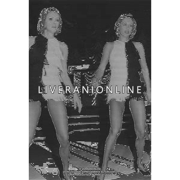 Le Gemelle Alice e Ellen Kessler, ballerine e cantanti tedesche - RETROSPETTIVA ©ARCHIVIO / AGENZIA ALDO LIVERANI SAS