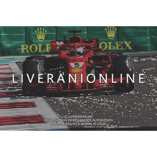 Sebastian Vettel (GER) Ferrari SF71H. 23.11.2018. Formula 1 World Championship, Rd 21, Abu Dhabi Grand Prix, Yas Marina Circuit, Abu Dhabi, Practice Day. AG ALDO LIVERANI SAS-ONLY ITALY