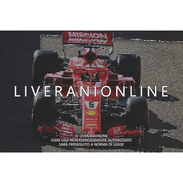 Sebastian Vettel (GER) Ferrari SF71H. 23.11.2018. Formula 1 World Championship, Rd 21, Abu Dhabi Grand Prix, Yas Marina Circuit, Abu Dhabi, Practice Day. AG ALDO LIVERANI SAS-ONLY ITALY