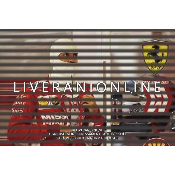 Sebastian Vettel (GER) Ferrari. 23.11.2018. Formula 1 World Championship, Rd 21, Abu Dhabi Grand Prix, Yas Marina Circuit, Abu Dhabi, Practice Day. AG ALDO LIVERANI SAS-ONLY ITALY