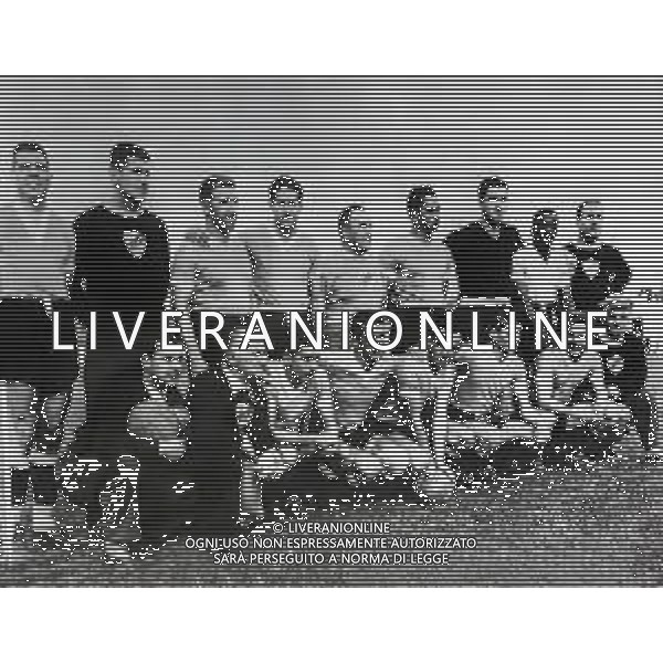 1950 FORMAZIONE NAZIONALE URUGUAY CAMPIONE DEL MONDO AG ALDO LIVERANI SAS