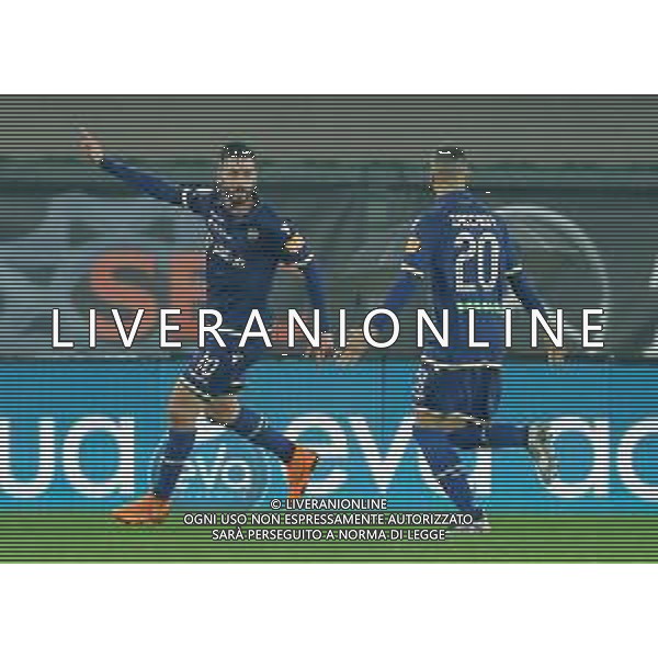 Campionato di Calcio Serie B BKT 2018/2019 13a Verona - 23.11.2018 Verona-Palermo Nella Foto:di carmine esulta /Ph.Vitez-Ag. Aldo Liverani