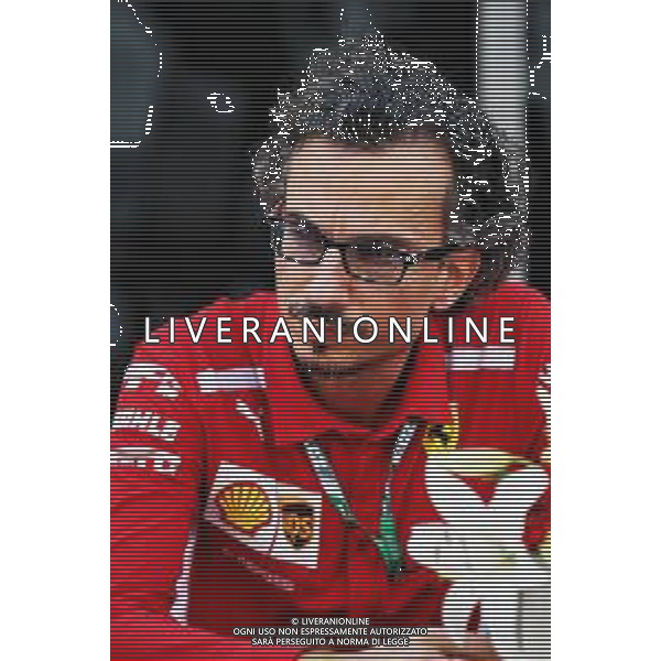 Laurent Mekies (FRA) Ferrari. 24.11.2018. Formula 1 World Championship, Rd 21, Abu Dhabi Grand Prix, Yas Marina Circuit, Abu Dhabi, Qualifying Day. / AGENZIA ALDO LIVERANI SAS -ITALY ONLY EDITORIAL USE ONLY - Gp F1 Prove Ufficiali Qualifiche - Abu Dhabi Grand Prix - Emirati Arabi Uniti 24.11.2018