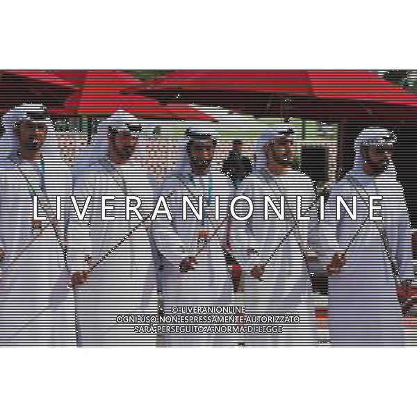 Circuit atmosphere. 24.11.2018. Formula 1 World Championship, Rd 21, Abu Dhabi Grand Prix, Yas Marina Circuit, Abu Dhabi, Qualifying Day. / AGENZIA ALDO LIVERANI SAS -ITALY ONLY EDITORIAL USE ONLY - Gp F1 Prove Ufficiali Qualifiche - Abu Dhabi Grand Prix - Emirati Arabi Uniti 24.11.2018