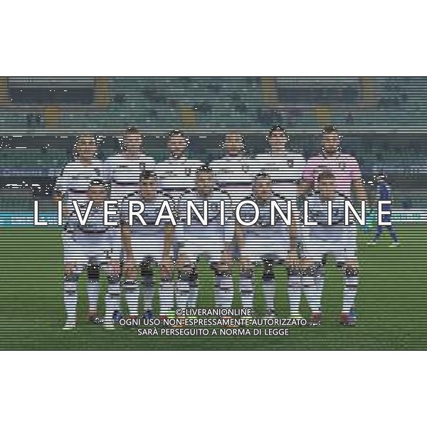 Campionato di Calcio Serie B BKT 2018/2019 13a Verona - 23.11.2018 Verona-Palermo Nella Foto:Frosinone Squadra Formazione Bellusci,Rajkovic,Rispoli,Aleesami,Moreo,Brignoli,Falletti,Jajalo,Trajkovski,Nestorovski,Haas /Ph.Vitez-Ag. Aldo Liverani