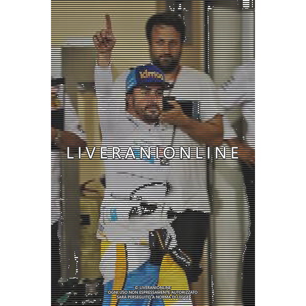 Fernando Alonso (ESP) McLaren. 24.11.2018. Formula 1 World Championship, Rd 21, Abu Dhabi Grand Prix, Yas Marina Circuit, Abu Dhabi, Qualifying Day. AG ALDO LIVERANI SAS-ONLY ITALY